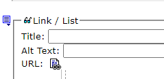 Link List Field example